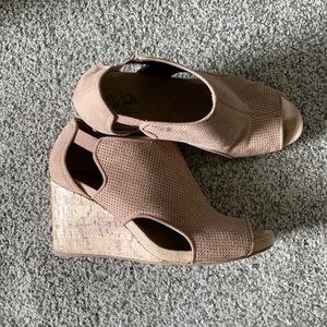 Suede Wedge heels
